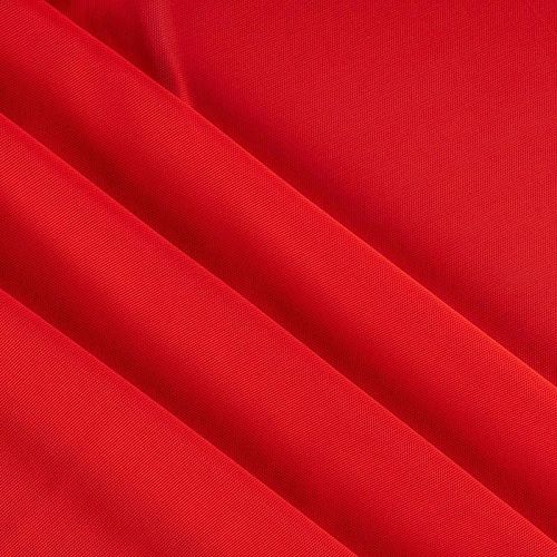 Сетка трикотажная К33-079 красный однотонный