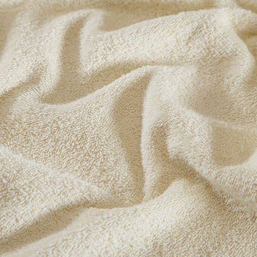 Полотно махровое 007-18359 молочный однотонный