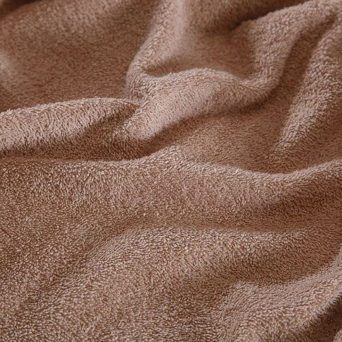 Полотно махровое ш.220 см 007-18025 бежевый однотонный