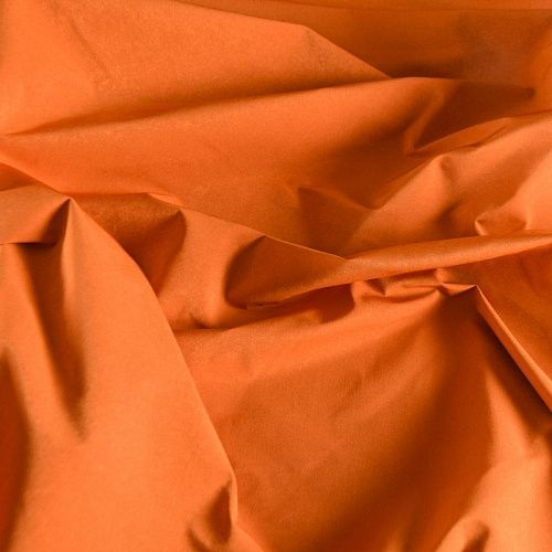 Ткань плащевая 042-12080 мандариновый однотонный