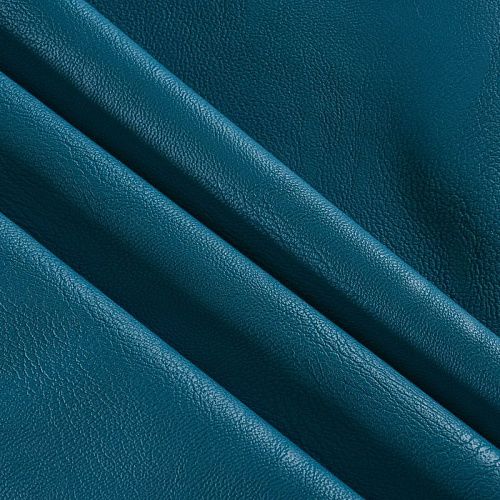 Экокожа 070-11819 бирюзово-лазурный однотонный
