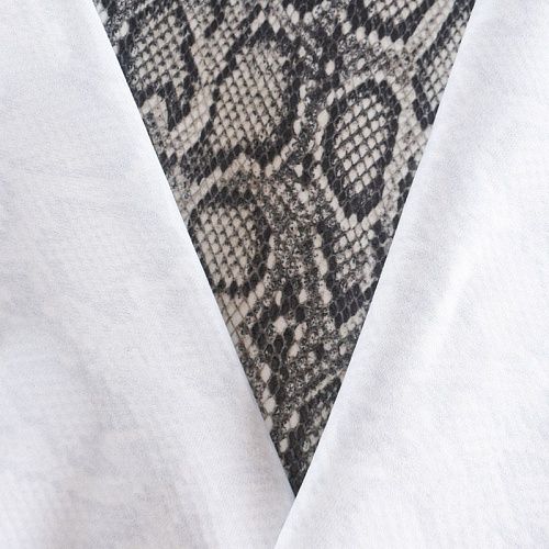 Экокожа на трикотажной основе 070-12010 серый