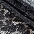 Гипюр-макраме К19-1106 черный