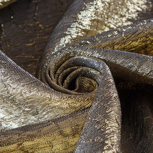 Парча крэш 041-13602 золотой