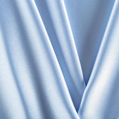 Кади креп-атлас 001-06595 холодный голубой однотонный