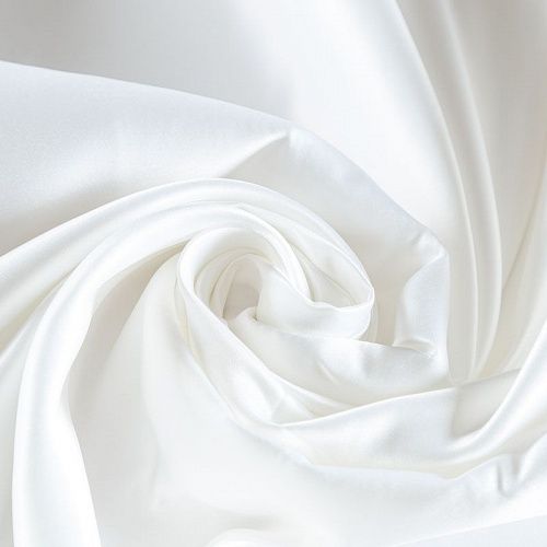 Сатин-тафта 001-08191 молочный однотонный