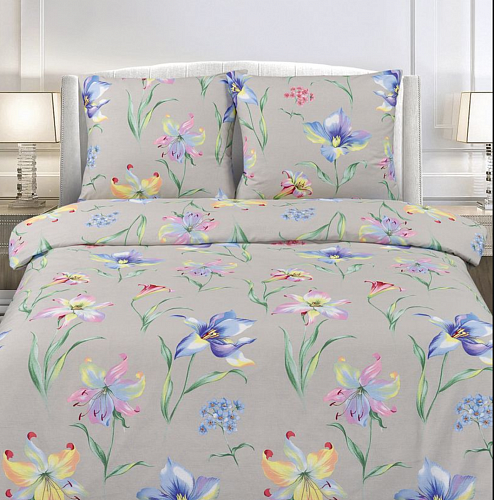 Бязь ш. 220 см 007-13512 песочный принтованный