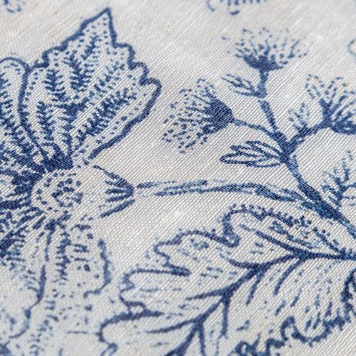 Тюль 523-01-04 молочный принтованный