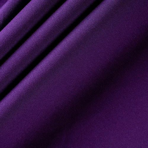 Ткань портьерная Т355-02-35 лиловый однотонный