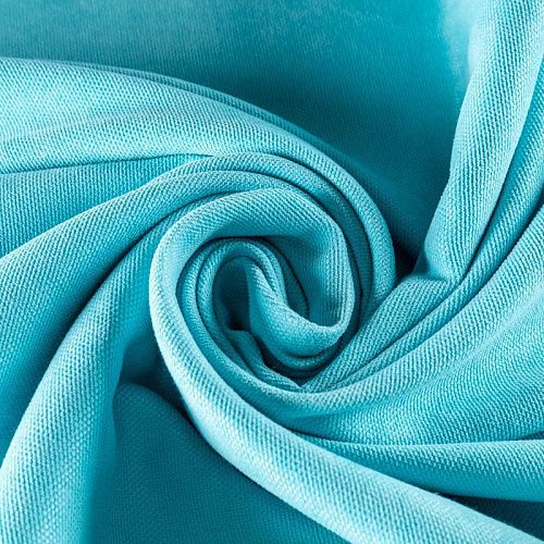 Канвас h-295 см 14-02-00518 бирюзовый однотонный