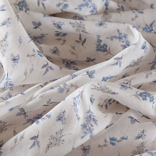 Тенсел 053-17769 молочный принтованный