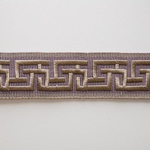 Бордюр жаккардовый 3,5 см 0000-357-104-002 лавандовый