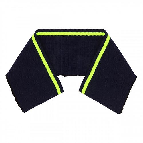 Воротник трикотажный 360х80 мм 7729027 черный/неон