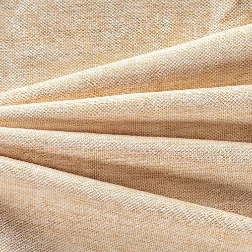 Ткань портьерная шенилл h-300 см 21-02-00074 белый песок однотонный