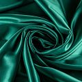 Сатин стрейч К33-806 изумрудный однотонный