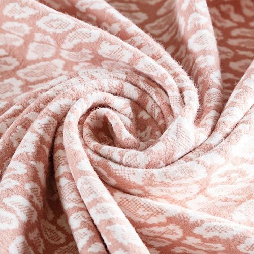 Пальтовый трикотаж 040-06042 пудрово-розовый