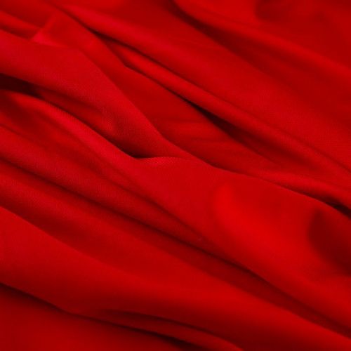 Трикотаж 056-16701 красный однотонный