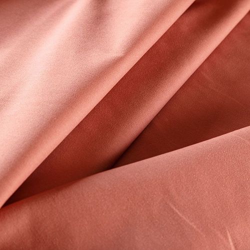 Джинс 015-07023 терракотовый однотонный