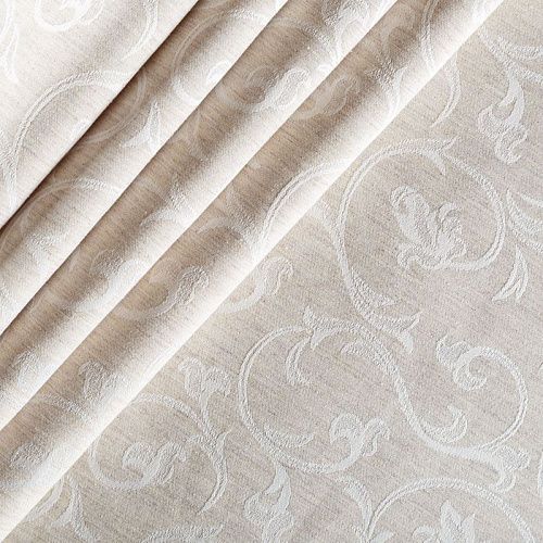 Ткань портьерная жаккард h-320 см 02-02-04470 бежевый