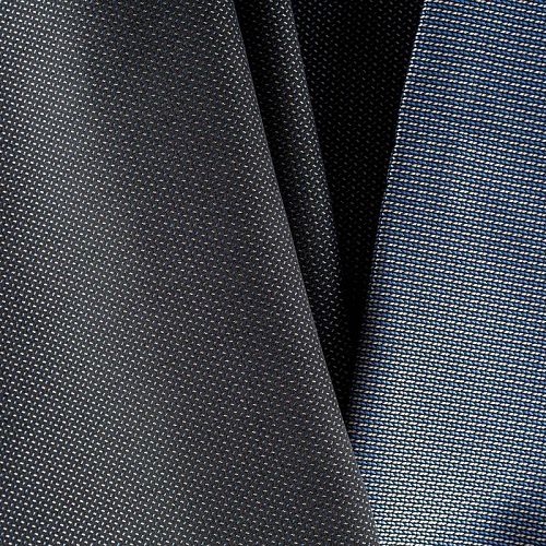 Жаккард К33-286 бело-синий