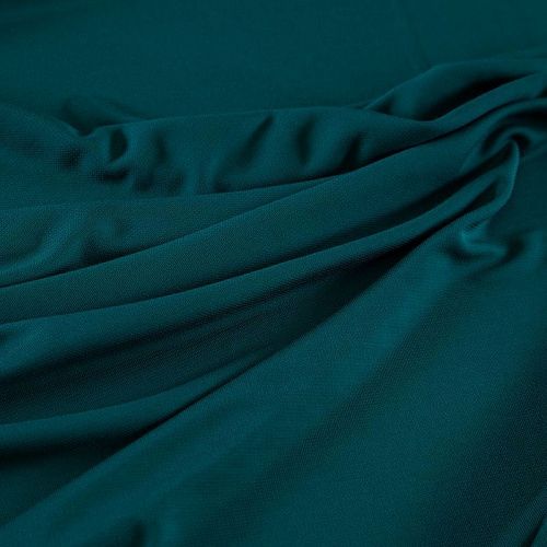 Трикотаж-масло 056-16689 сине-зеленый однотонный