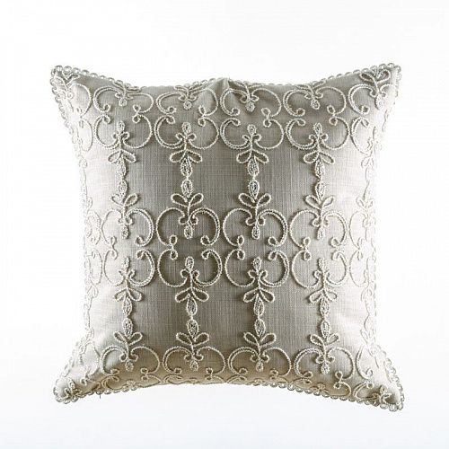 Наволочка 45х45 см декоративная на молнии 472631 