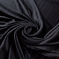 Шелк синтетический 065-01970 черный однотонный