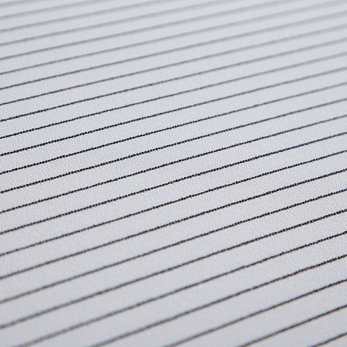 Креп дублированный Michael Kors 026-16178 белый принтованный