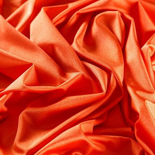Лайкра 005-07661 морковный однотонный