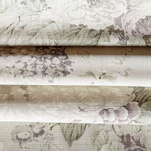 Ткань портьерная 19-02-04541 светло-серый принтованный