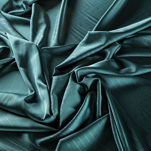 Шелк синтетический с люрексом 065-04167 хвойный зеленый