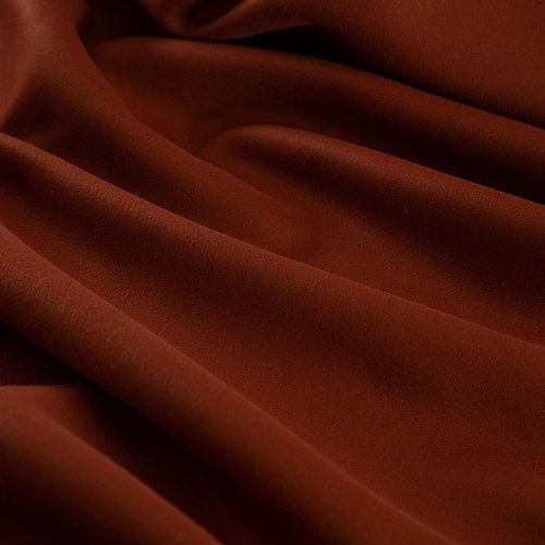 Ткань пальтовая 040-17277 коричневый однотонный