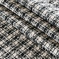 Твид 052-11712 молочно-черный