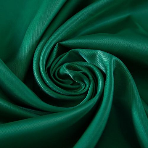 Ткань подкладочная 045-18909 изумрудный однотонный
