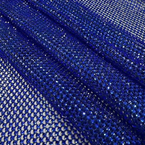 Сетка со стразами Swarovski 050-20872 сапфир