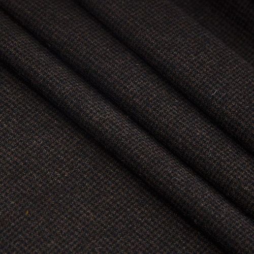 Ткань костюмная 025-17080 темно-коричневый