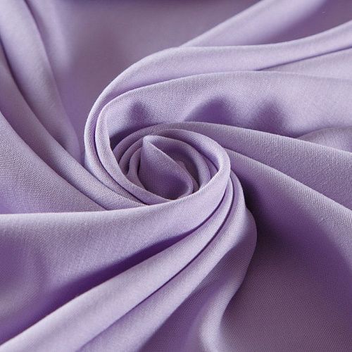 Твил-штапель 069-13117 светло-лавандовый однотонный