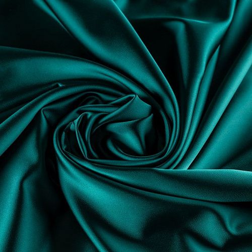 Сатин 0920-341-16-0034 изумрудный однотонный