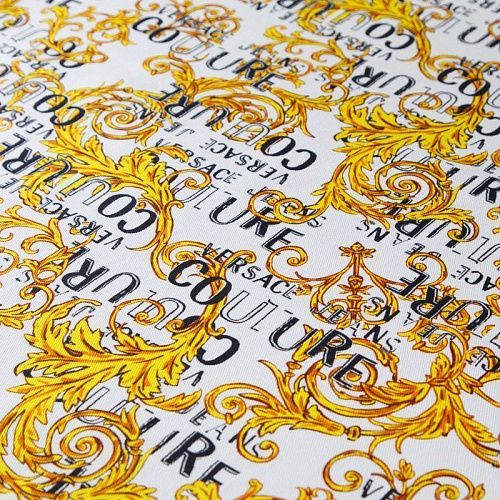 Джинс 015-12546 белый принтованный