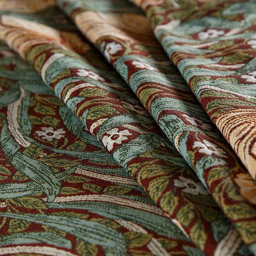 Гобелен У. Моррис Первоцветы 22-02-15853 бирюзовый