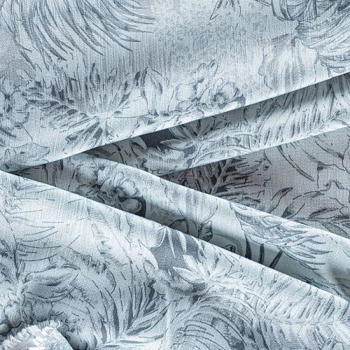 Вискоза 009-01483 серый принтованный