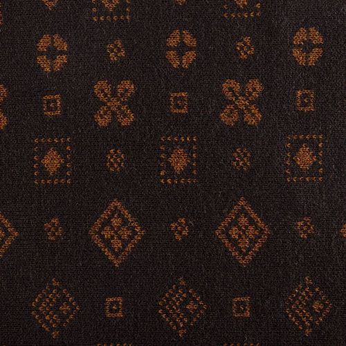 Трикотаж 2-х сторонний вязаный 056-05813 шоколадно-коричневый