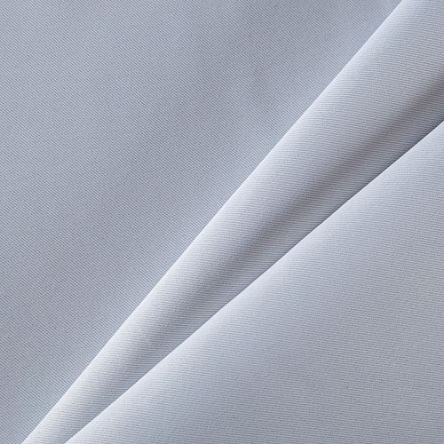 Ткань портьерная L-300 см негорючая блэкаут 10-02-13692 белый однотонный