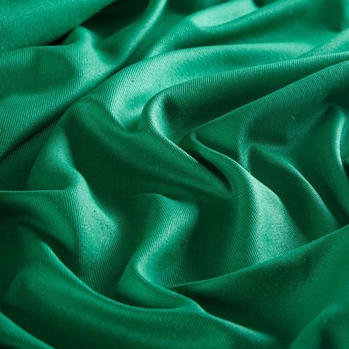 Шелк буретный 064-14643 зеленый однотонный