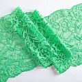 Кружево эластичное 170 мм Ф01-0079 малахитовый