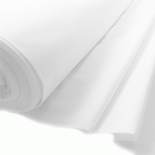 Бязь отбеленная 007-00149 белый однотонный