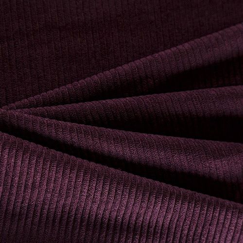 Вельвет 008-06503 божоле однотонный