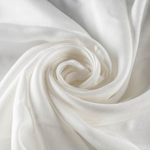 Батист К15-228 сливочный однотонный