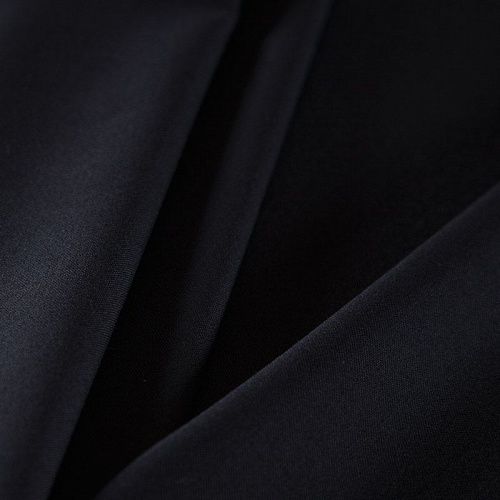 Шерсть костюмная YSL 025-16251 черный однотонный