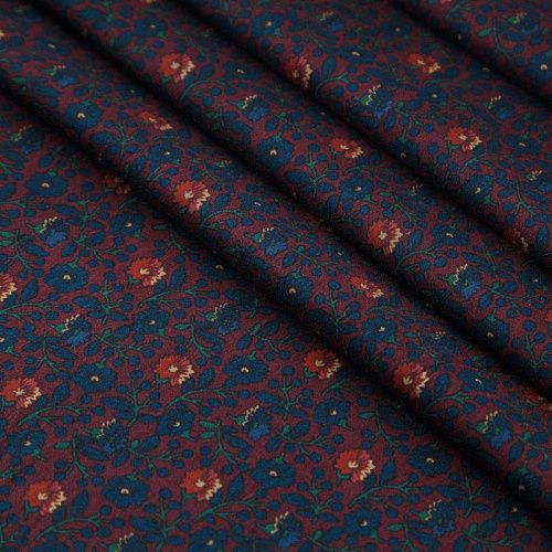 Батист Liberty 003-16367 винный принтованный